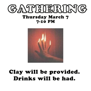 Gathering- Thursday March 7