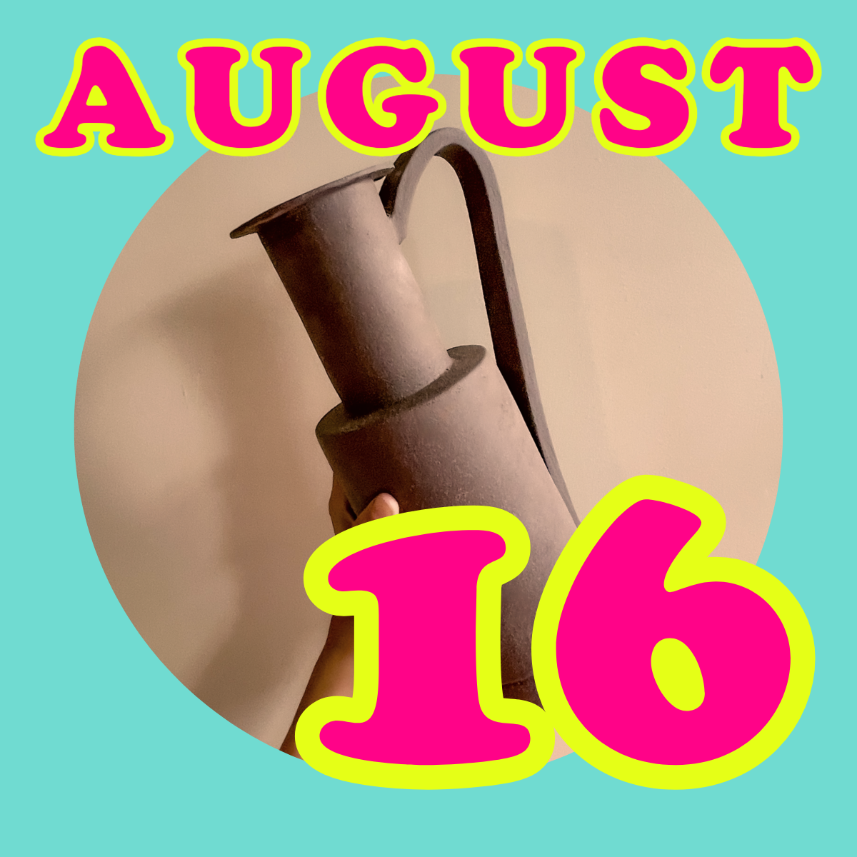 Hand Building For Beginners, WEDNESDAY, August 16