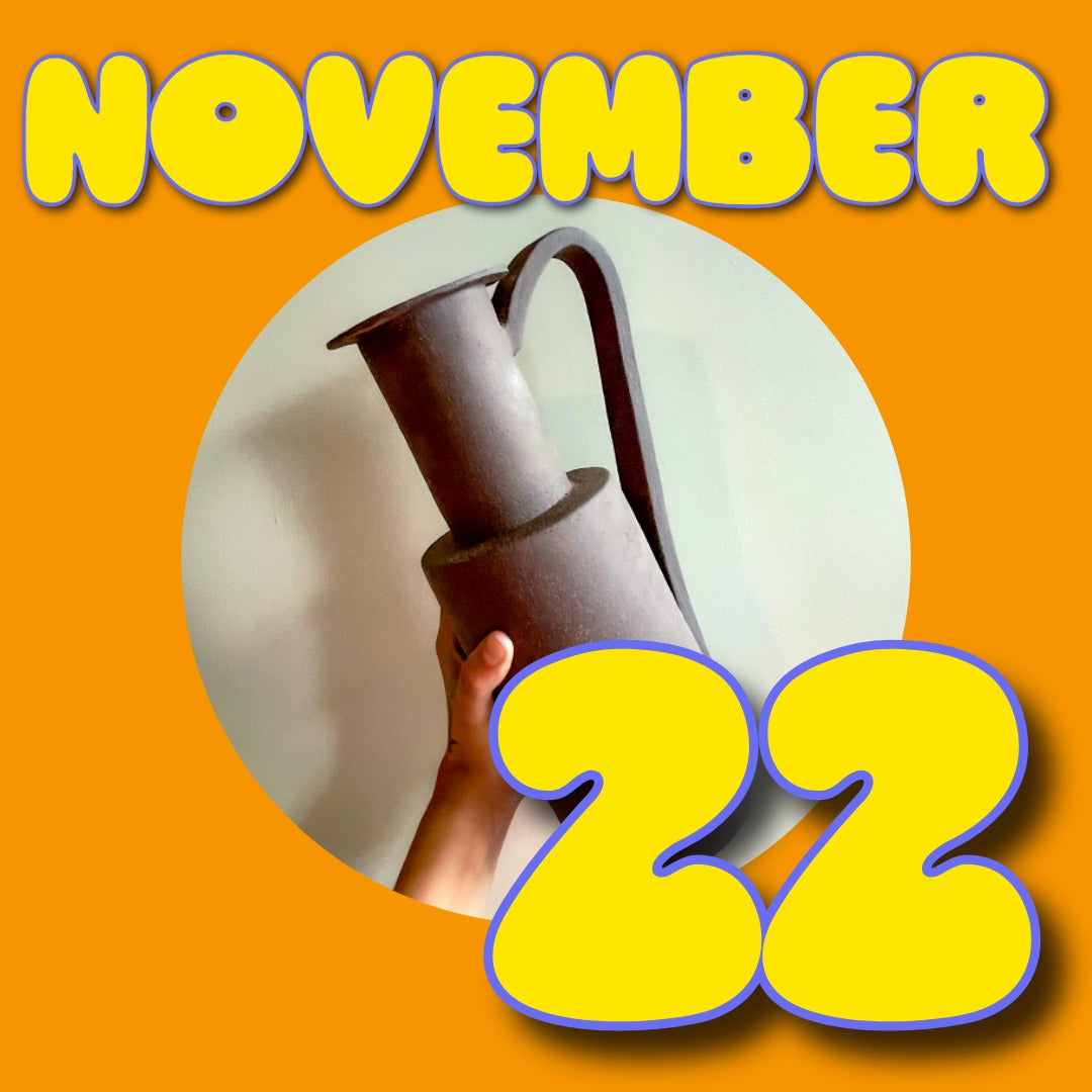 Hand Building For Beginners, Saturday, November 22